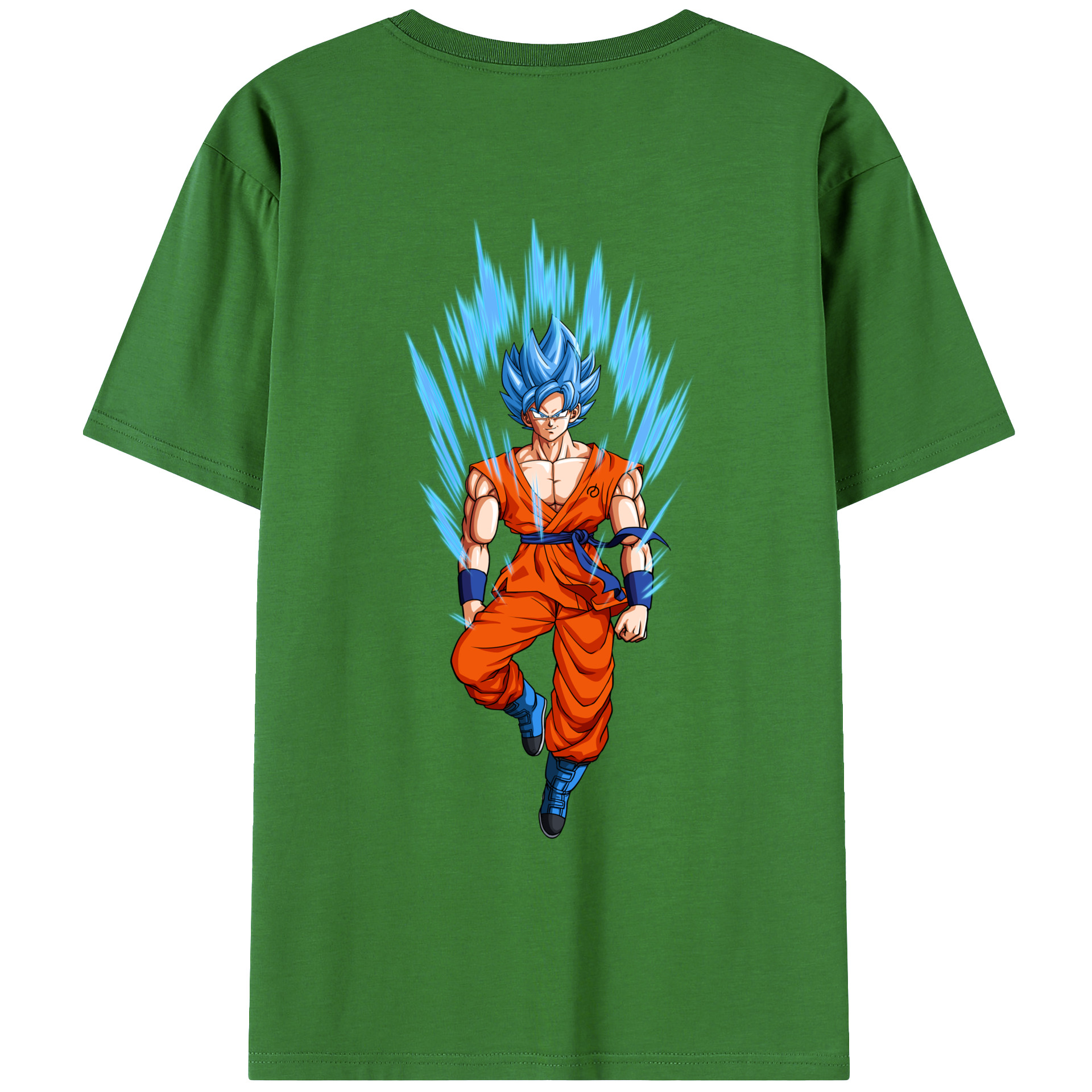 （画像用） ドラゴンボール 孫 悟飯（そんごはん）DRAGON BALL Son Gohan レディース半袖Tシャツ(バックプリント)